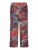 Goldner Broek ‘VERA’  grijs / rood / zwart
