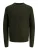 JACK & JONES Trui ‘JJGLOBAL’  donkergroen