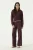 Garcia broek bordeauxrood