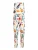 Urban Classics Jumpsuit  petrol / oranje / rood / wit