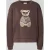 comma Sweatshirt met motiefstitching en ronde hals