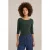WE Fashion top donkergroen