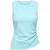TRENDYOLMİLLA Dames Groen Effen Mouwloos Getailleerd Blouses