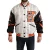 Streepjes Satijnen Baseball Jacket