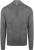Profuomo Half Zip Pullover Merinowol Grijs