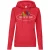 Fruit of the Loom Dames vintage logo bedrukte hoodie