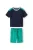MINOTI Set  navy / groen