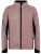 normani Functionele fleece jas ‘Tathlina’  rosé / zwart