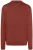 MAERZ Superwash Trui ronde hals rood, Effen