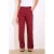 LOLALIZA straight regular waist broek donkerrood