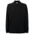 Fruit Of The Loom Heren Premium Poloshirt Met Lange Mouwen (Zwart)