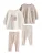 Next Set  taupe / groen / oranje / wit