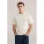 WE Fashion regular T-shirt met textuur beige