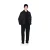 Armani Exchange Heren Getextureerd Normaal Poloshirt (Zwart)
