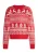 myMo KIDS Trui ‘Mimo’  rood / wit