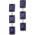 OTAZU Triple Mystic Purple Earrings