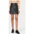 Paul Smith Womens Skirt Leather Black