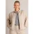 Yest Curve gestreepte blouse Plus Size – beige