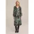 We Fashion Dress Mid Length Moss Green