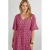 DIDI Dames Dress Romance Pink Piramid print