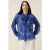 Oltre Silk Blend Voile Blouse Blue