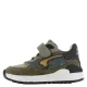 Shoesme suède sneakers – olijfgroen/grijsgroen