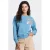 JANSEN Amsterdam gebloemde sweater blauw