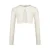 Le Chic bolero met sierstrik offwhite
