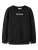 NAME IT Sweatshirt  zwart / wit