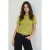 TRENDYOLMİLLA Dames Groen Effen Kort Getailleerd Blouses