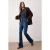TRENDYOLMİLLA Dames Blauw Effen Flared Hoge taille Jeans