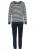 VIVANCE Pyjama  navy / wit