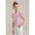 WE Fashion mouwloze top lichtroze/wit broderie
