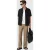 AllSaints Mori Trouser Ash Brown
