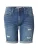 INDICODE JEANS Jeans ‘Kaden Holes’  blauw denim