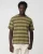 J.C. RAGS | Heren | Romeo Stripe T-shirt Korte Mouw Groen