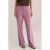 WE Fashion jersey high waist pantalon oudroze