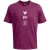 Under Armour Heren Project Rock Terrycloth T-shirt (Paars)