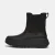 Dames Fit Flop F-Mode waterbestendige flatform Chelsea boots in zwart