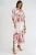 Bloemen V-hals Maxi Jurk
