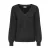 Jacqueline de Yong Trui Jdyaspen Life L/s V-neck Pullover K 15359750 Black/w. Silver Dames