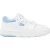 Lacoste Dames/Dames Lineshot Leren Tennistrainers (Wit/blauw)