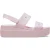 Dames Crocs Brooklyn 4U Sandalen in Roze