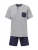 CECEBA Pyjama kort  navy / grijs gemêleerd