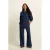 Expresso wide leg jeans dark blue denim