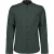No Excess Shirt with linen granddad dark steel