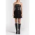The Kooples Bustier Robe Detail Cur Black