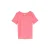 Boxy Ribbed T-shirt Dames Tom Tailor