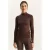 Slim Fit Lange Mouwen Halve Turtleneck Top