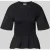 Jake*s Casual T-shirt met smokdetails en ronde hals